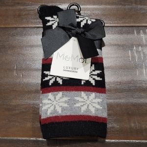 MeMoi Luxury Cashmere Blend Socks